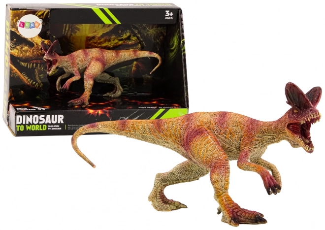 Figura da collezione Dinosauro Dilofosauro Rosso