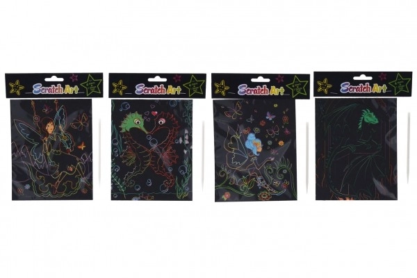 Immagini da graffiare - set creativo per bambini