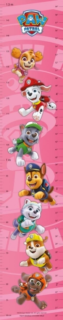 Misuratore di altezza Paw Patrol rosa