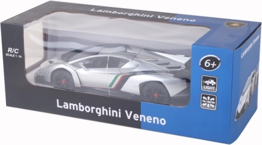 Auto RC Lamborghini Veneno 1:14 argento o verde