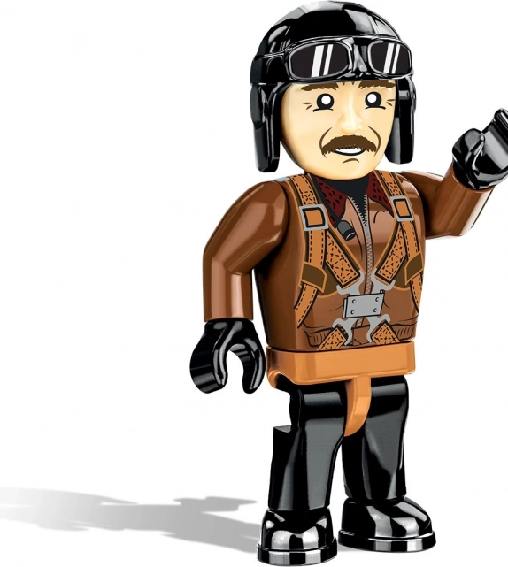 Cabina apribile, carrello e minifigure del pilota