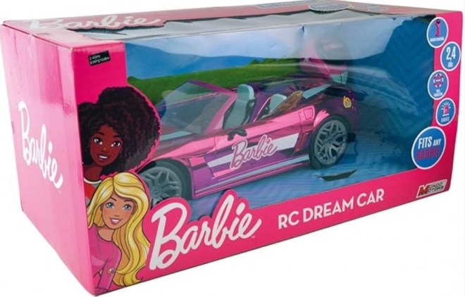 Auto da sogno radiocomandato di Barbie