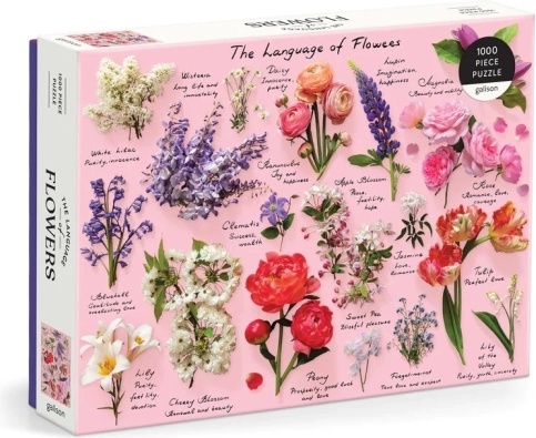 Puzzle Galison Linguaggio dei Fiori 1000 Pezzi