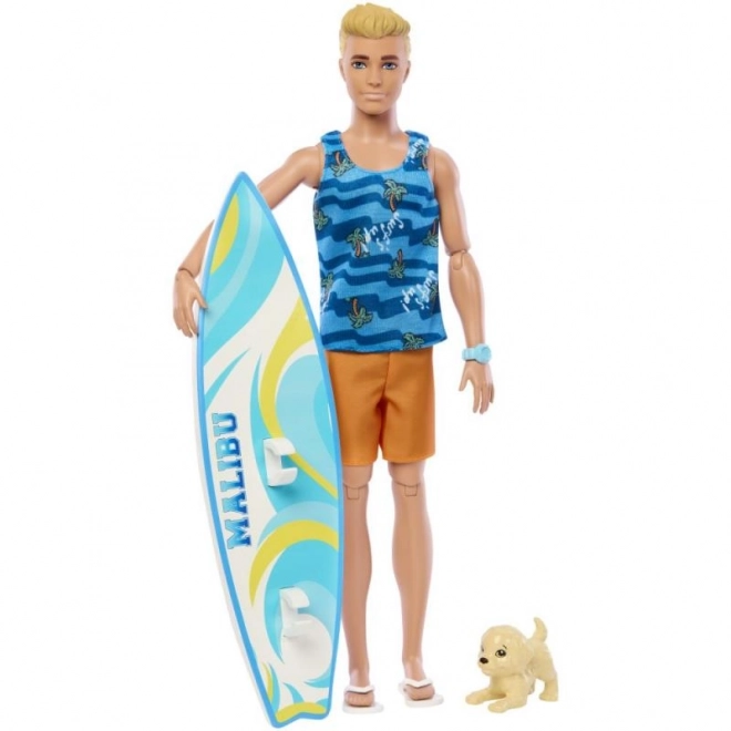 Ken Surfista con Accessori