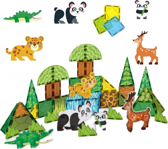 Connessione magnetica per costruzioni 3D stabili