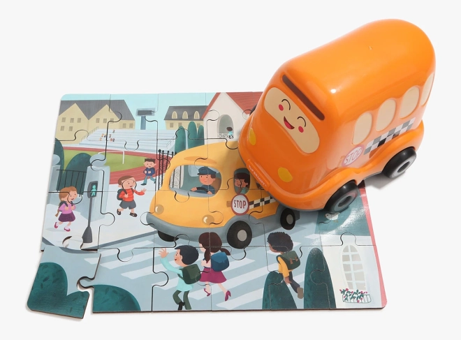 Puzzle e giocattolo in uno