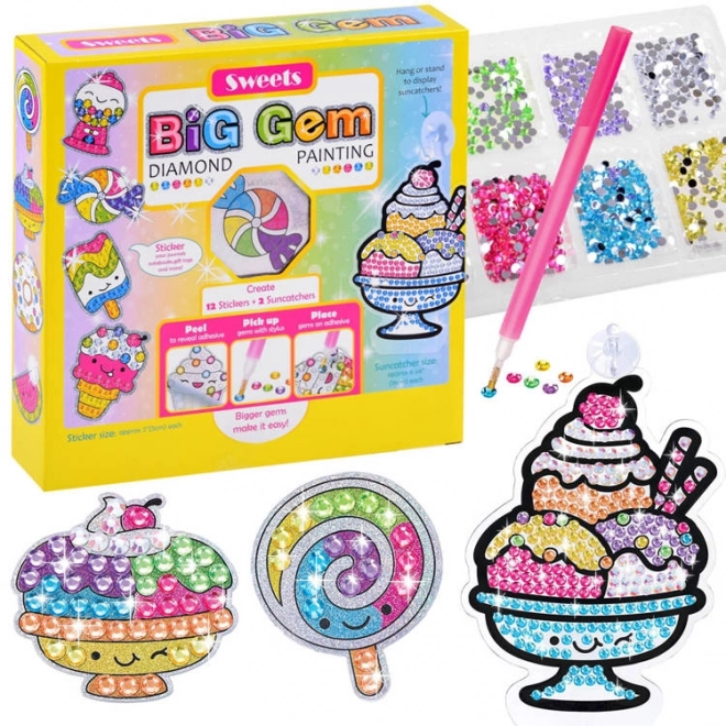 Kit Creativo di Pittura Diamante Dolci