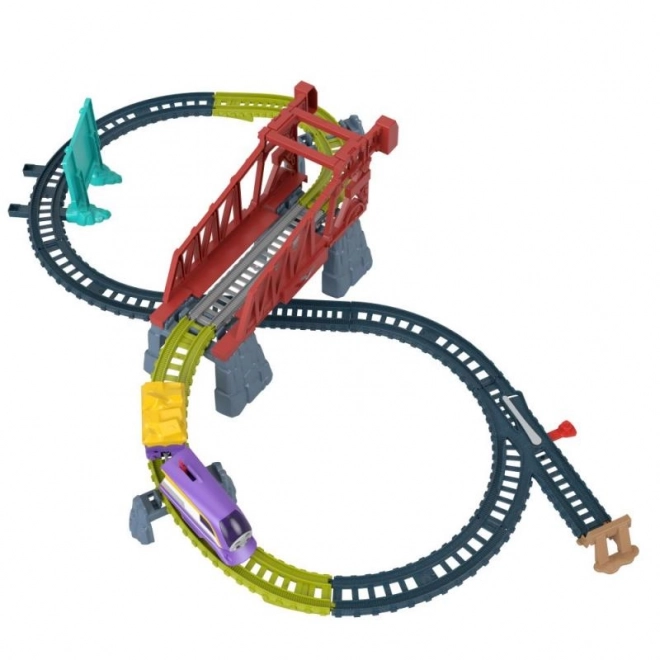 Fisher-Price Thomas e gli Amici Set di Treno con Locomotiva motorizzata Pietro