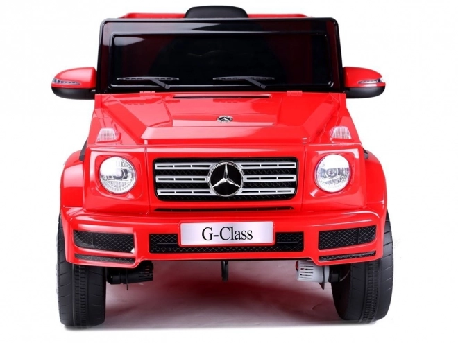 Auto elettrica per bambini Mercedes G500 rosso