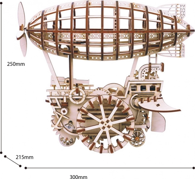 Puzzle 3D in Legno Dirigibile Robotime Rokr