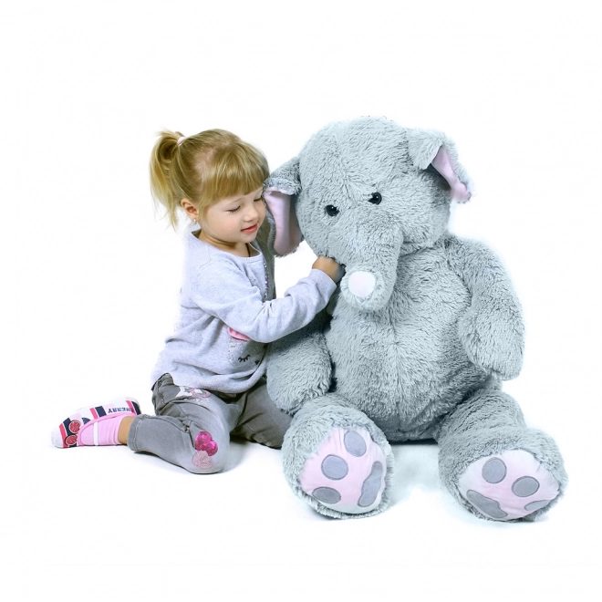 Grande elefante di peluche Bimbo 100 cm