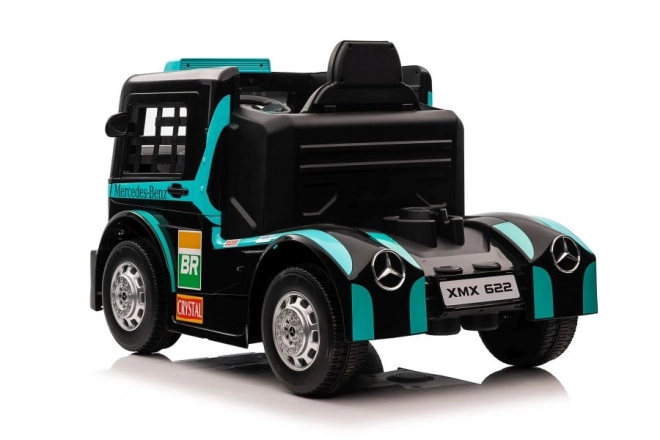 Auto elettrica per bambini Mercedes Blu