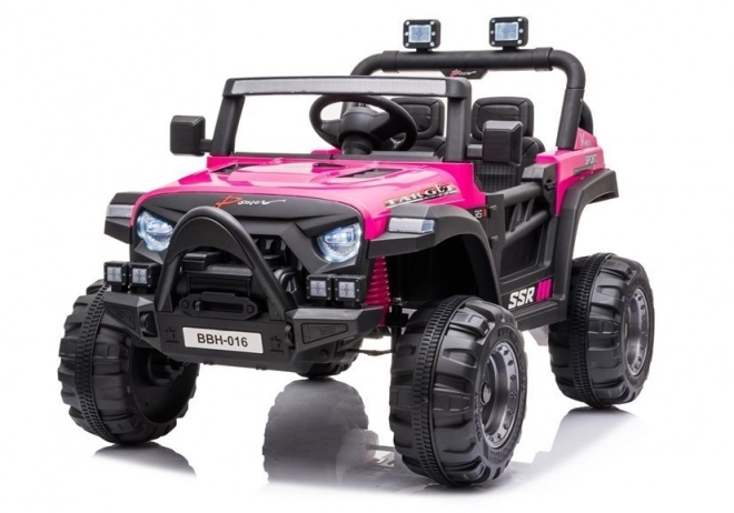 Auto elettrica BBH-016 rosa