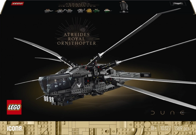 Lego Icons Dune Ornithopter Reale Atreides