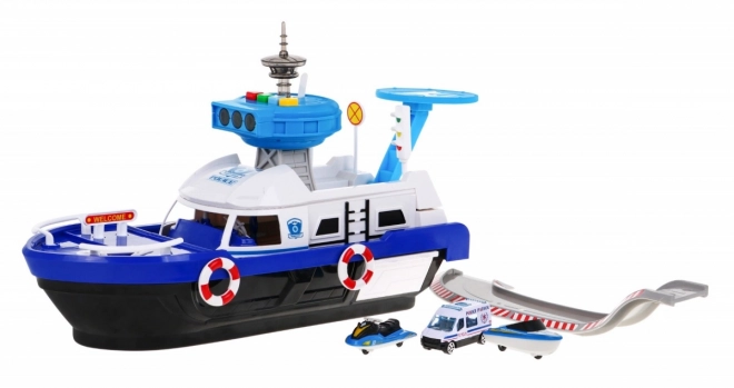 Nave da Polizia Interattiva 2 in 1 per Bambini 3+