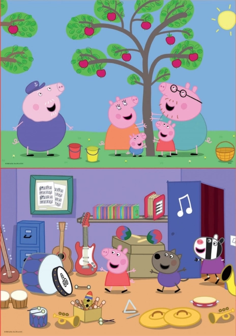 Puzzle Peppa Pig EDUCA 2x48 pezzi