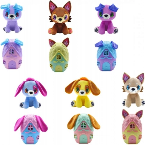 Animaletto di peluche nella casetta PupaDorables