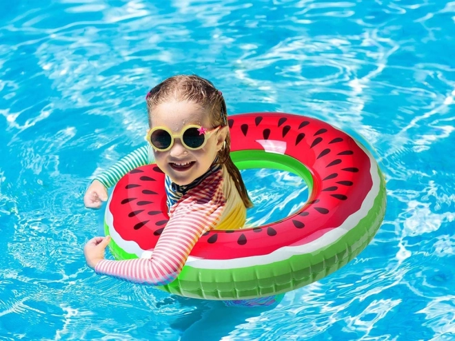 Grande ciambella gonfiabile a cocomero 70 cm per piscina