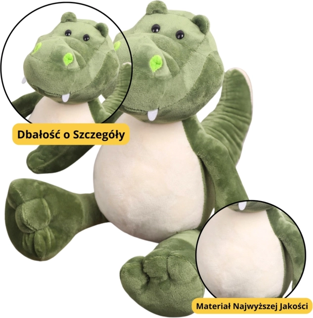 Giocattolo in Peluche Coccodrillo 25cm