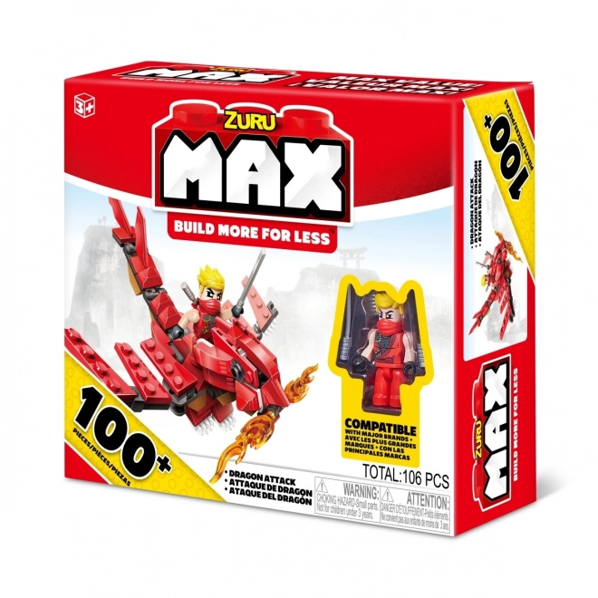 Set Costruzioni MAX Build More 100+ Elementi