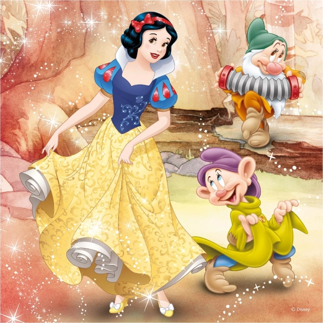 Puzzle Disney Principesse 3x55 Pezzi