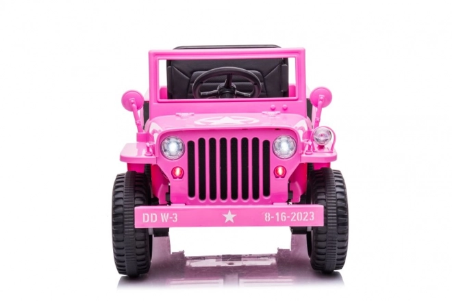 Auto a batteria 4x4 rosa