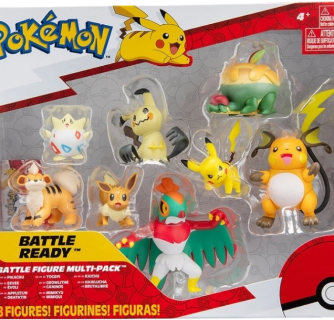 Set di 8 figure Pokémon