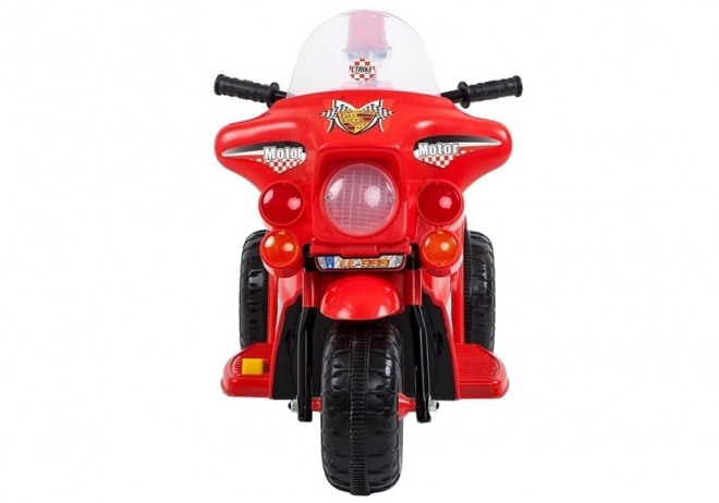 Moto elettrico rosso per bambini