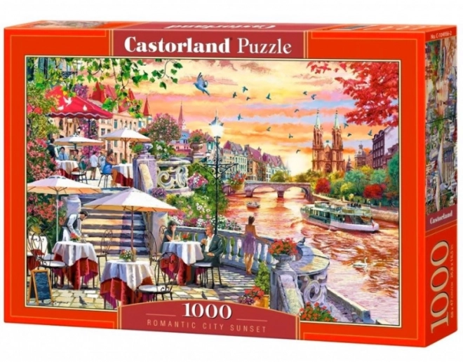 Puzzle Castorland Tramonto Romantico 1000 Pezzi