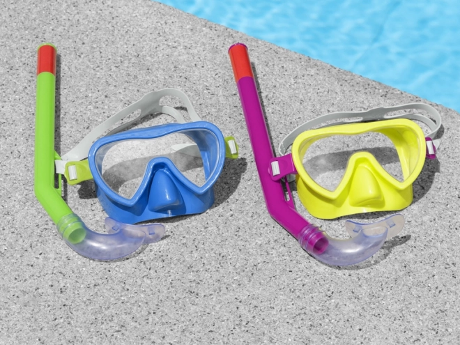 Maschera da snorkeling Bestway per bambini – Giallo