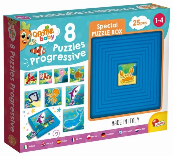 Carotina Baby 8 Puzzle - Mare