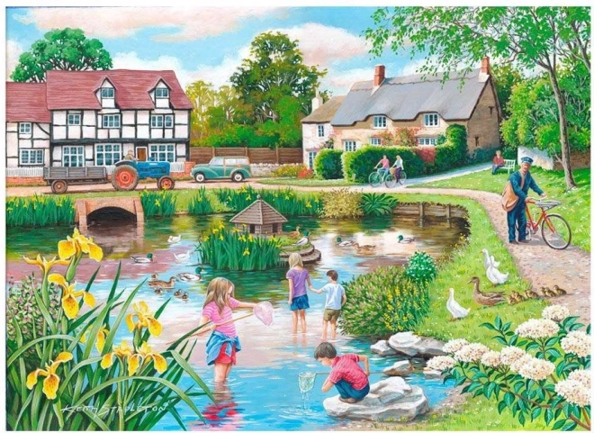 Puzzle Stagno d'anatre BIG 250 pezzi