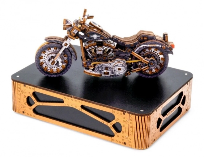 Puzzle 3D in legno Motociclo V-Twin Cruiser