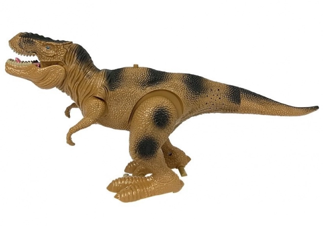 Dinosauro Tirannosauro Rex a Batteria Marrone