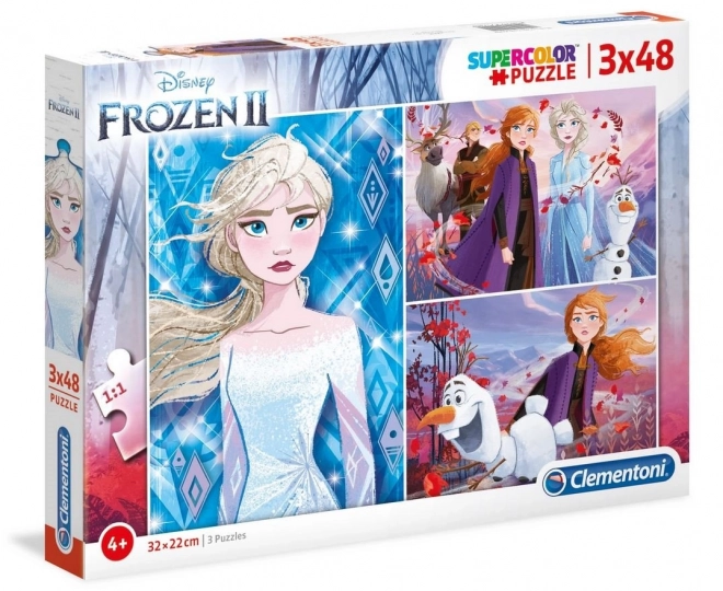 Puzzle Frozen 2 3x48 pezzi