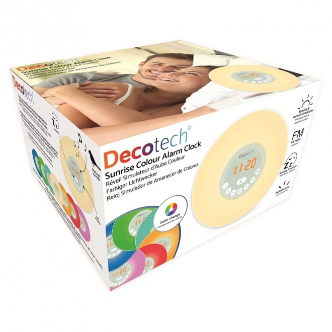 Sveglia colorata DecoTech con simulazione dell'alba