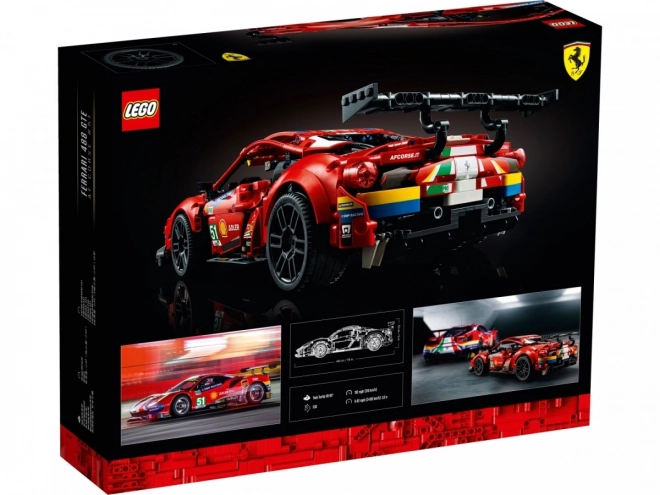 Automobile da corsa Ferrari 488 GTE LEGO Technic