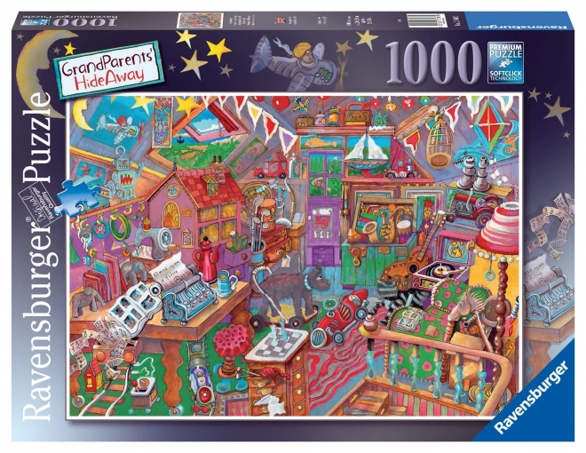 Puzzle Ravensburger La Mansarda 1000 Pezzi