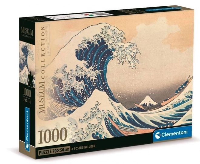 Puzzle 1000 pezzi Hokusai: La Grande Onda
