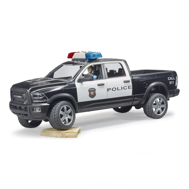 Auto Della Polizia RAM Con Poliziotto Bruder