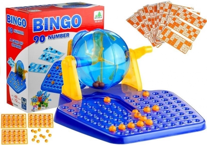 Gioco educativo Bingo con macchina per l'estrazione