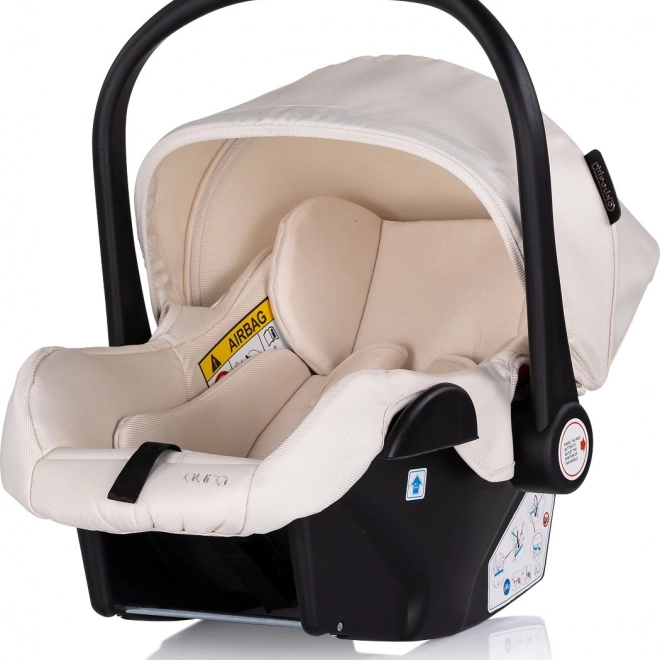 Seggiolino auto Chipolino Aura i-Size 40-85 cm Biscotta