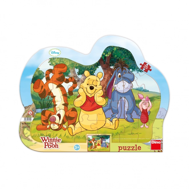 Puzzle contorno bambini con Winnie the Pooh