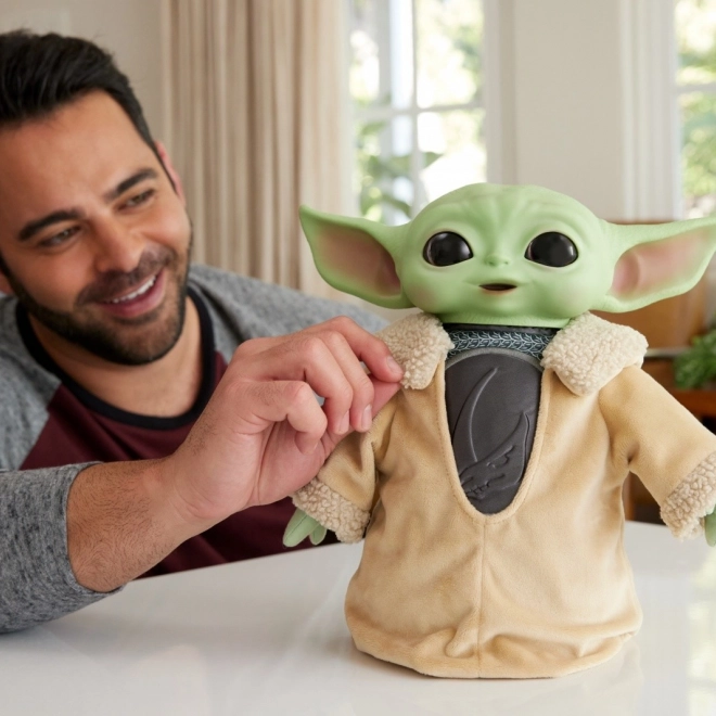 Giocattolo di peluche Star Wars Mandalorian Grogu 28 cm