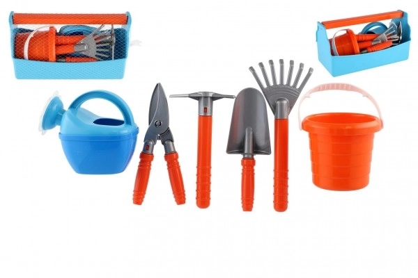 Set Attrezzi da Giardinaggio in Plastica 7 Pezzi