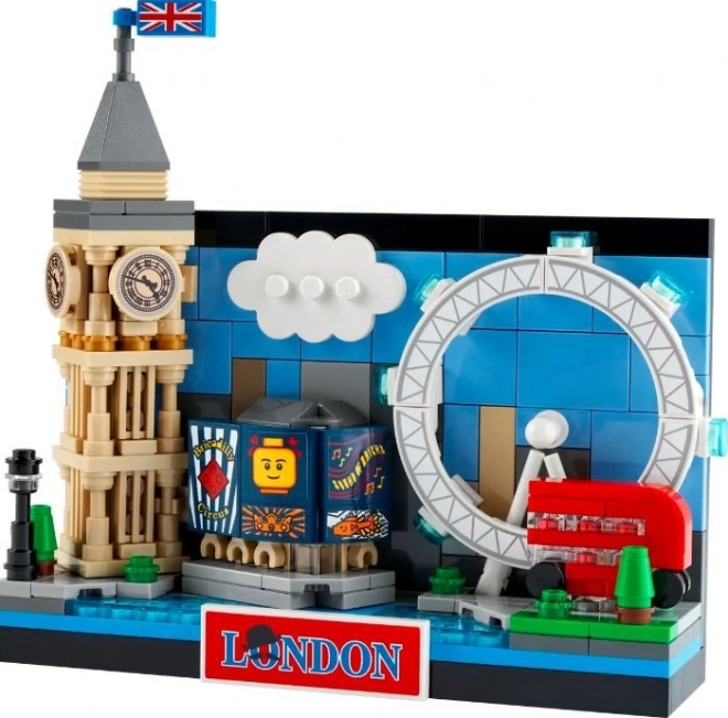 Cartolina Londra LEGO
