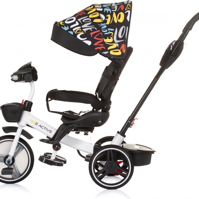Triciclo con tettoia 2 in 1 Be Active Love