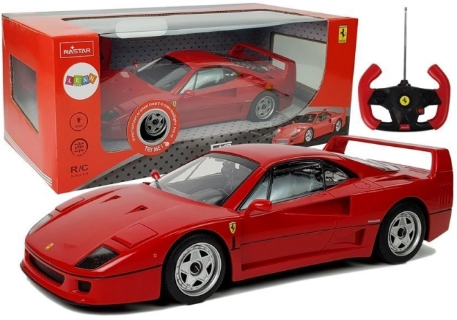 Automobile giocattolo Ferrari F40 telecomandata rossa 1:14