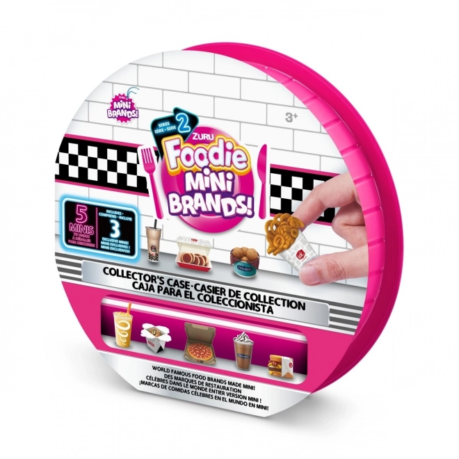 Valigetta da collezione Figurine Foodie Mini Brand Serie 2