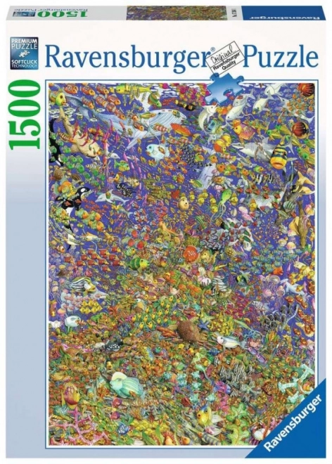 Puzzle 1500 pezzi Barriera Corallina di Ravensburger